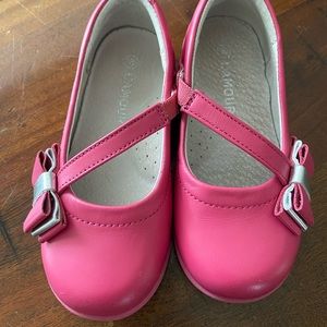 All Leather girls shoes.